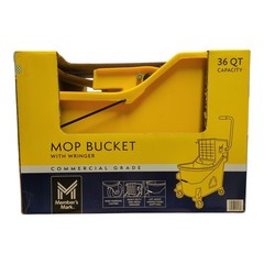 Member’s Mark Commercial Mop Bucket with Wringer, 36qt