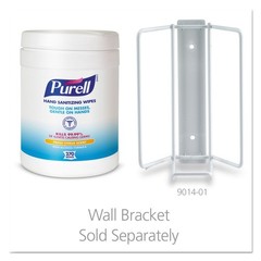 Purell 911306EA 6.75 in. x 6 in. Sanitizing Hand Wipes – Fresh Citrus, White New