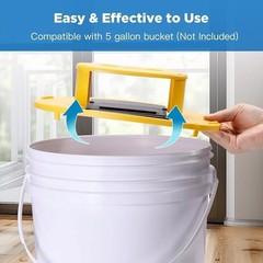 4-PACK Bucket Lid Mouse Rat Trap Bucket Mousetrap Catcher US FAST SHIPPING