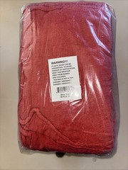 Red Shop Towels Cleaning Wiping Cotton Rags Sealed50ea SameDayHandling &FastUSPS