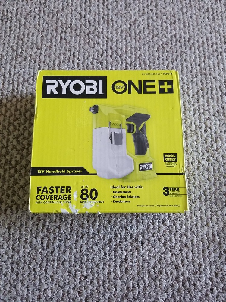 Ryobi PSP01B 18v Handheld Sprayer Tool Only.