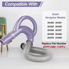 Abeskch Vacuum Hose Handle Replacement Compatible Shark Navigator Nv350 Nv351