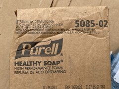 (x2) PURELL 508502 1,200 mL High Performance Foam For ES4 Refills 06/28