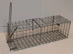 Pair of Live Animal Traps 1-18″ Little Giant Reinforced Single Door Entry 1- 16″