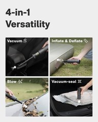 Hoto Handheld Car Vacuum Cleaner Cordless 4-In-1 Portable Mini Vacuum 20000Pa