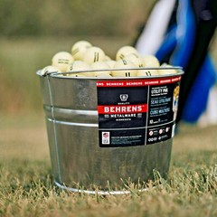 10 qt quart Heavy Duty Galvanized SteeL BUCKET rOund Pail BEHRENS 1210GS