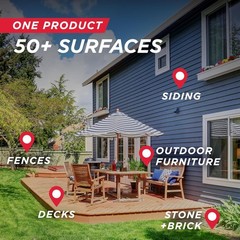 30 SECONDS Outdoor Cleaner for Mold, Mildew, and More, 1 Gallon Concentrate