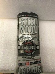 RHODES AMERICAN STEEL WOOL – VERY FINE #00 – 16/PK