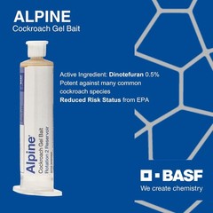 4 Tubes Alpine Cockroach German Roach Control Gel Bait Rotation 2 ~120 grams