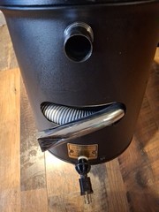 VNTG Cricket Ash Vacuum Fireplace Cleaner Unused VTG w Hose Bags & Extra Pail