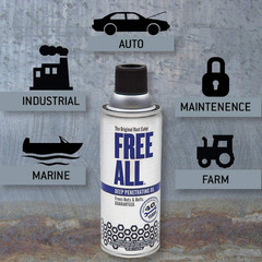 Rust Eater Deep Penetrating Oil 11 oz Aerosol 2 Pack Safe on Paint Plastic