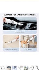 Cordless Handheld Vacuum Cleaner, Bagless, Crevice Tool & Dusting Brush