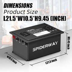 36 Volt 105Ah Lithium Battery for Nilfisk Tennant Nobles Floor Scrubber Sweeper