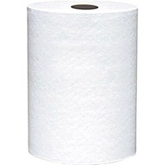 VonDrehle Preserve Hardwound Towels, White, 12 Rolls/7 7/8″ x 600′ Each von