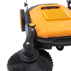 41 Inch Walk-Behind Sweeper Street Floor Road Sweeping Floor Cleaner Hand Push