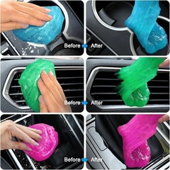 Car Cleaning Gels, 4-Pack Universal Auto Detailing Tools Car Interior Cleaner Pu