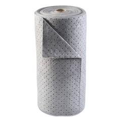 Sorbent Roll, Heavy-Weight, Absorbs 38 gal, 30 in x 120 ft ORS Nasco Anchor