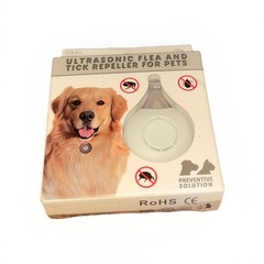 Flea & Tick Repeller: Ultrasonic Chemical-Free Preventive Solution For All Pets!