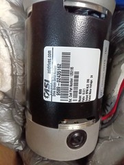 ASI technologies gearmotor Model 9689 Tennant 24DC 0296RPM Ratio 10.0:1