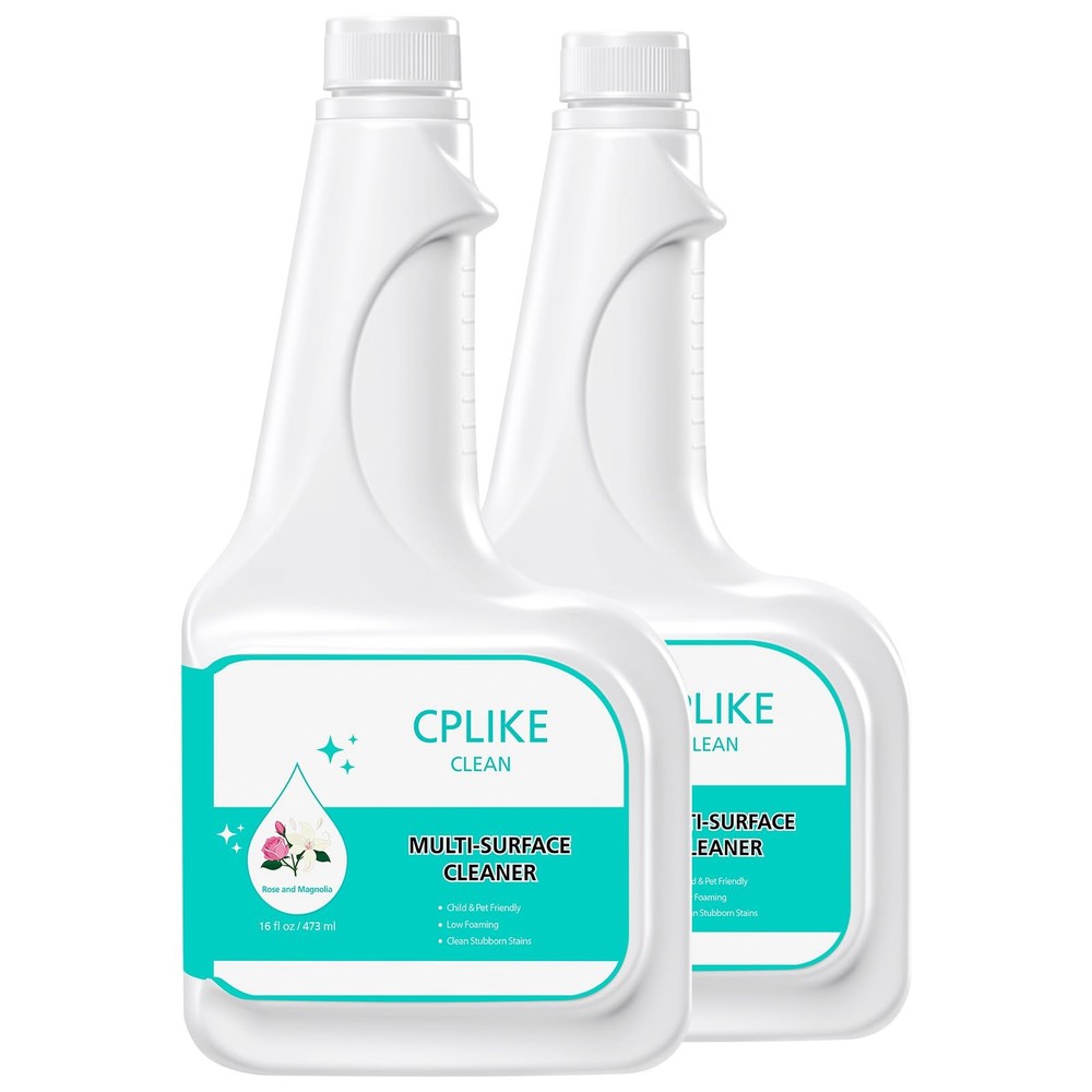 CPLIKE Floor Cleaning Solution 16 Fl Oz (Pack of 2), White-2 Bottles
