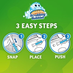 Scrubbing Bubbles Fresh Gel Toilet Bowl Cleaning 24 Count (Pack of 1), multi
