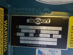 Aerovent 7.5HP Plug Fan, 165 ARR/4 CL 3, BCPL-SW. 16.5″ Impeller