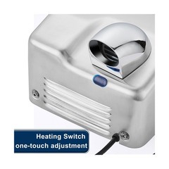 Commercial Hand Dryer Wall Mounted,Stainless Steel Electric Hand Dryer for Ba…