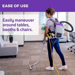 ProTeam GoFit 3 Commercial Backpack Vacuum with Xover Multi-Surface Telescopi…