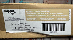 Niagara 3500N Natural Tan Hog’s Hair Pads, 20″ (4 Pack)