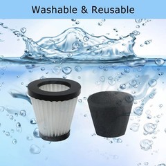 Aolleteau 3 Pack F117 Scorption Filter Compatible with Dirt White, Black