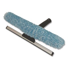Boardwalk WWSQ12 12 in. Wide Blade Combo Window Washer and Squeegee – Black New