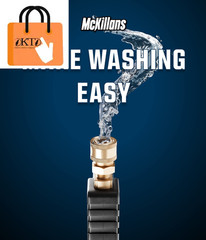 Short Pressure Washer Gun with Replacement Stubby [Non-Swivel]