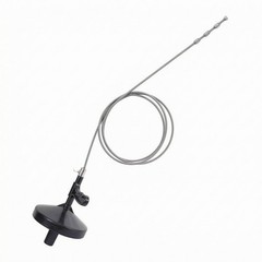 Manual Drain Unclogger ABS Plastic Crank Drain Auger Extended Reach for Toilet