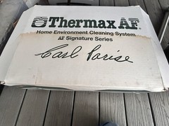 Thermax Home Environment Cleaning System Vacuum Water Cleaner w Box Manual VIDEO