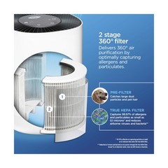 Clorox Air Purifiers for Bedroom Home, True HEPA Filter, Small Room… Fast Ship