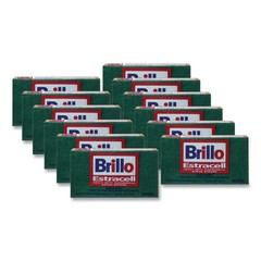 Brillo 21006 3.5″ x 6.12″ Heavy-Duty Scrub Sponge – Orange/Green (12/Carton) New