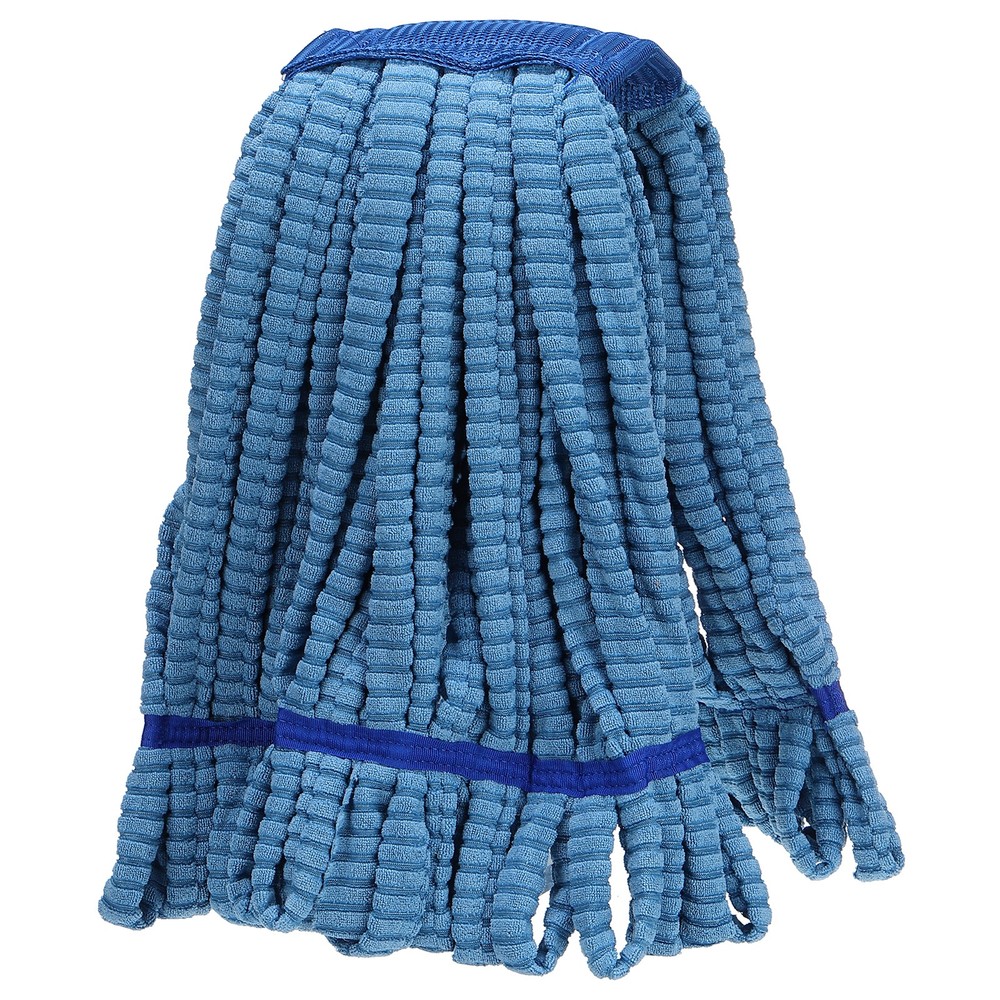 Mop Head Replacement Microfiber Floor Cleaning 10 oz 33.5 Inch, Blue