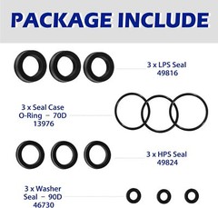 76975 Cat Pump Seal Kit for for 4DNX Pumps Model Replace 4DNX25GSI 4DNX27GSI