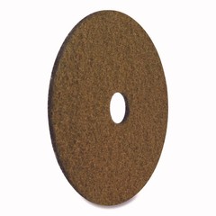 Black Diamond 1500 Grit Diamond Pad, 20 Diameter, Black/Yellow, 2/Carton