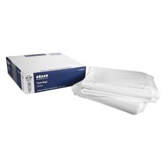 Plasticplace 55-60 Gallon White Trash Bags, 0.7 Mil, 38″W x 58″H, 100 Count
