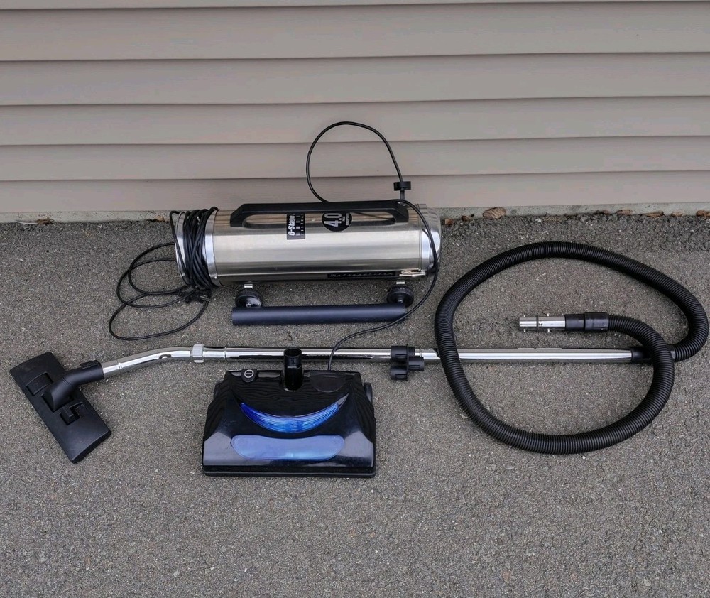 Metropolitan Two Speed Full-Size Canister Vacuum ADM-4 11.5 Amps W/ Hose