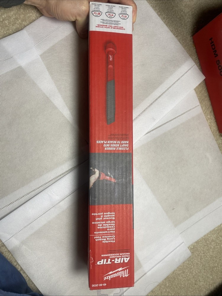 Milwaukee OEM 49-90-2030 Flexible Long Reach Crevice Tool Attachment