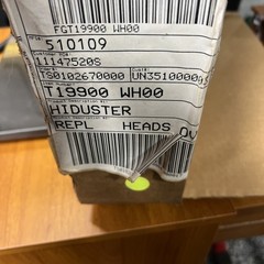 HiDuster Replacement Heads Ovrhd Case Of 12. T19900 WH00