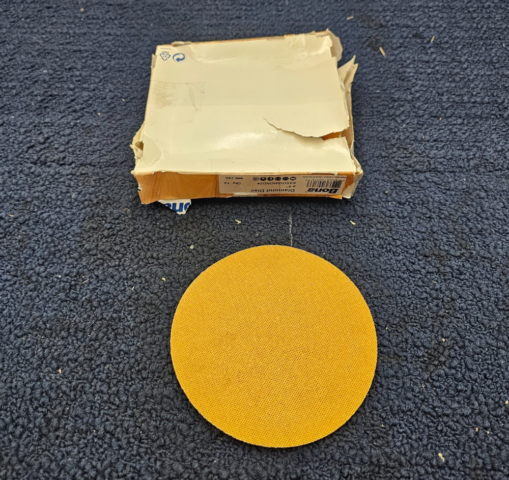 (QTY 12) Bona AASDIAMOND24 5″ FLOOR PADS BONA DIAMOND DISC 240 GRIT