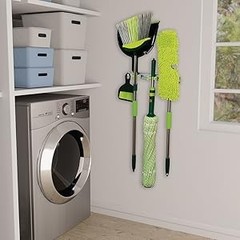 Broom & Mop Cleaning Set – All-in-One Floor Cleaning Kit with Angled Broom and