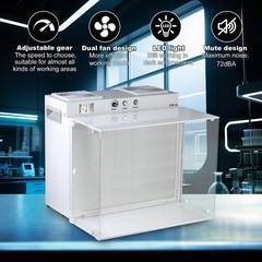 HEPA H12 Filtration Laminar Flow Hood with HEPA Filter,FFU, Fan Filter Flow H…