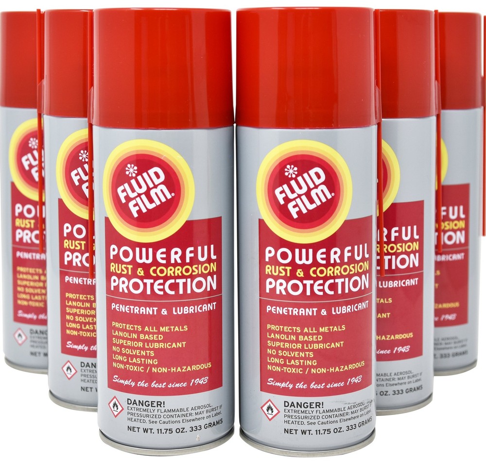 Fluid Film Rust & Corrosion Protection, Metal Surface Penetrant & Lubricant, …