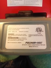 USED PULLMAN-HOLT GLOSS BOSS MINI FLOOR SCRUBBER & POLISHER/WAXER