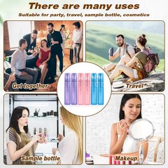 Mozeat Lens 6 PCS 5ml Mini Spray Bottle Plastic Portable Travel Fine…