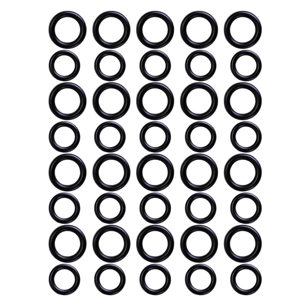 TKYPZY 40 Pack Power Pressure Washer O-Rings for 1/4″ & 3/8″ Quick Black